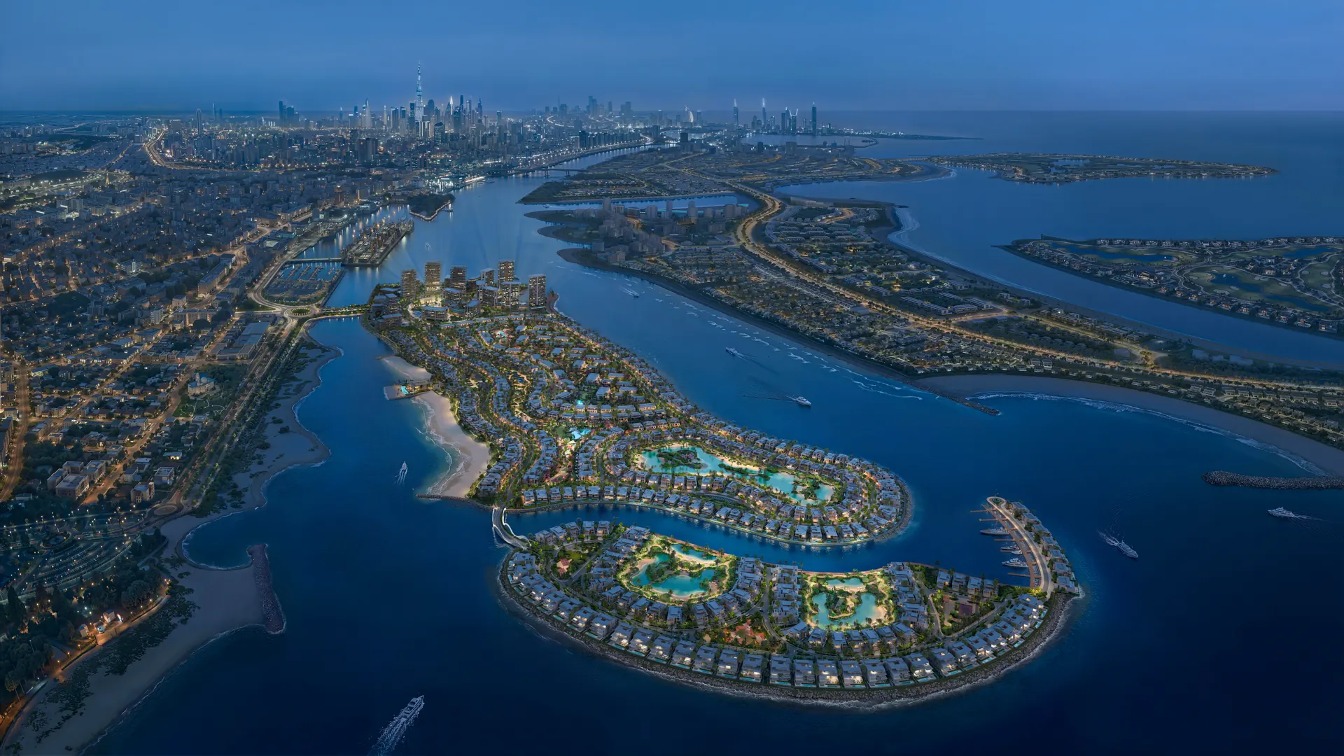 Bay Estate, aerial