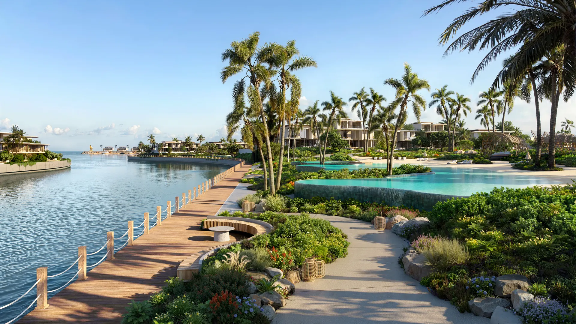 Bay Estate, promenade