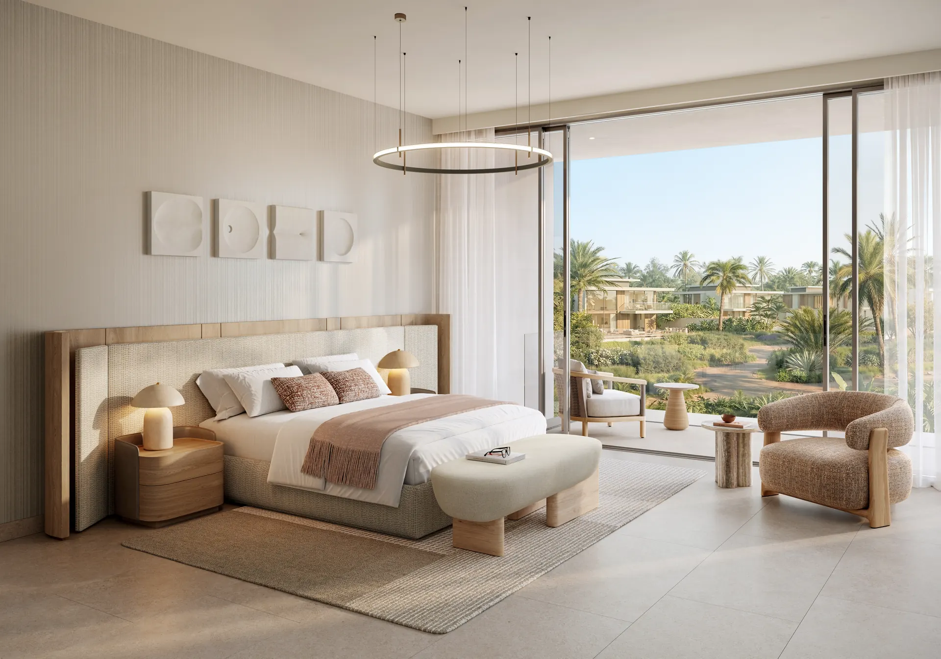 Bay Estate, townhouse bedroom