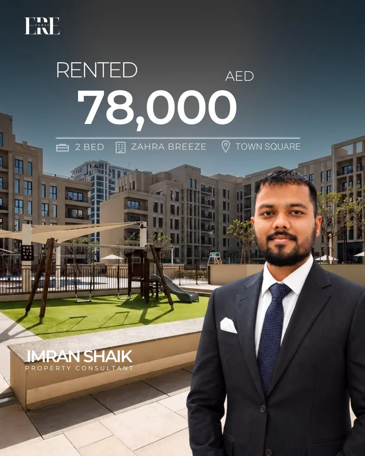 Rented. A 2 bedroom apartment at Zahra Breeze, Town Square, at A...