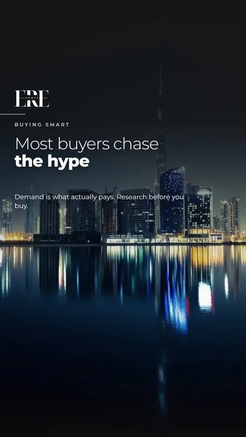 Most Dubai buyers lose money for one reason: they chase the hype...