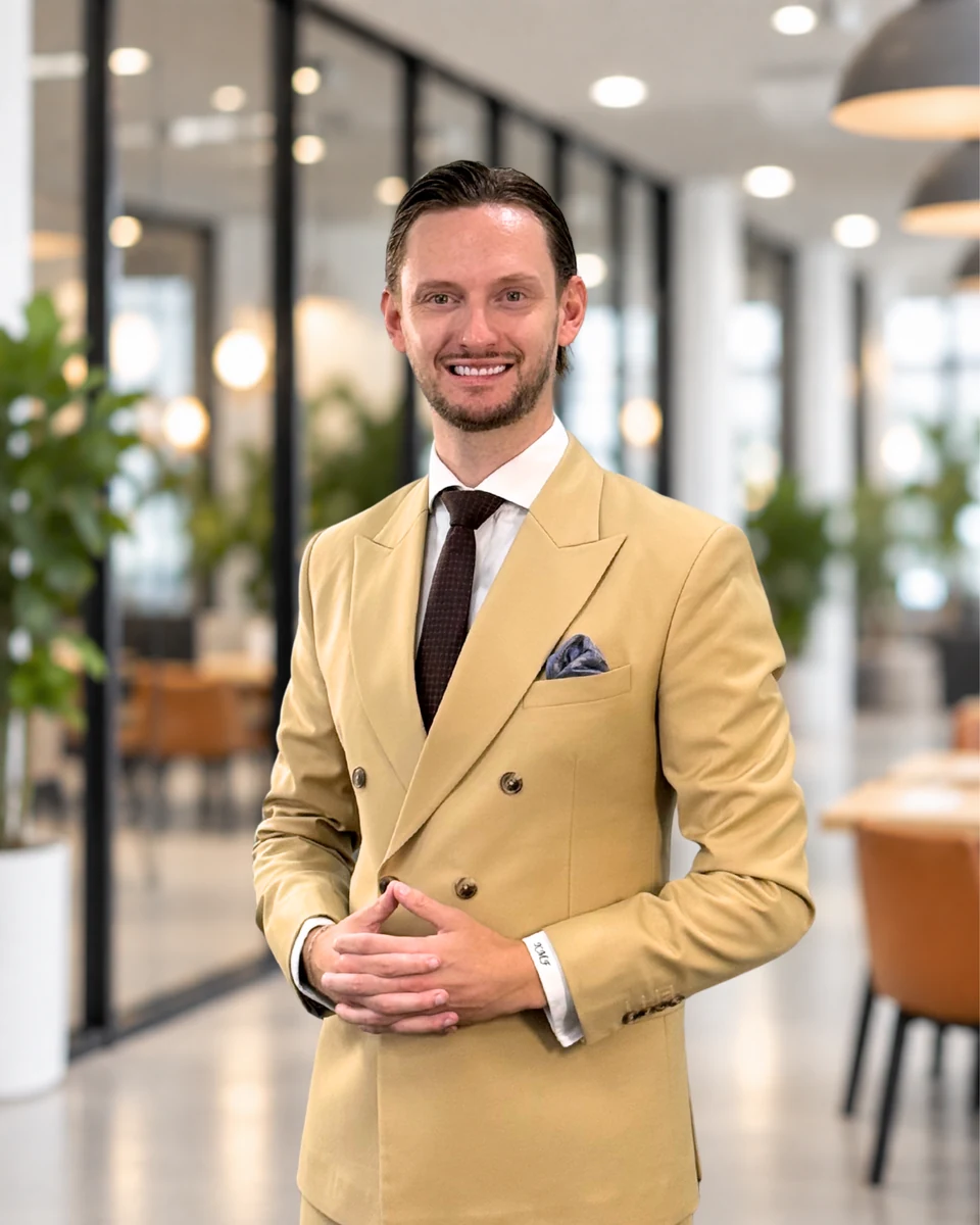 Kyle Fitzgerald, Sales Manager at ERE Homes in Dubai