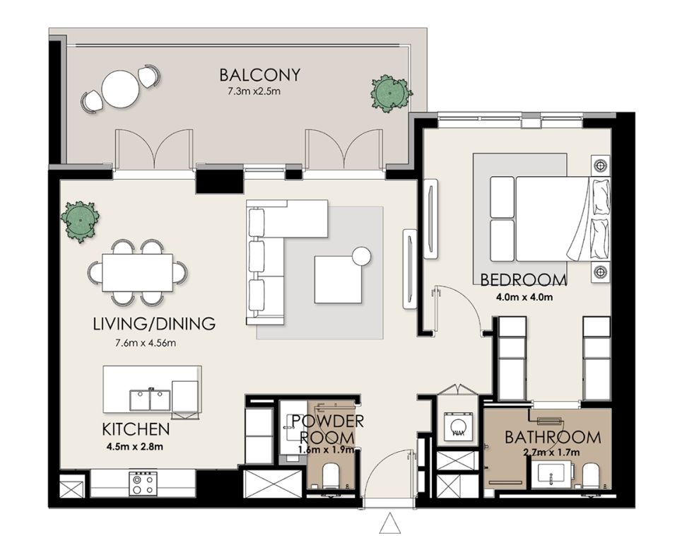 1-Bedroom