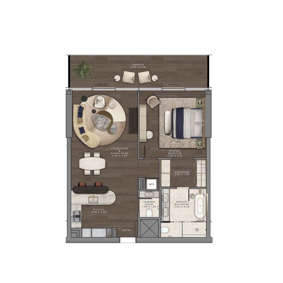 1-Bedroom