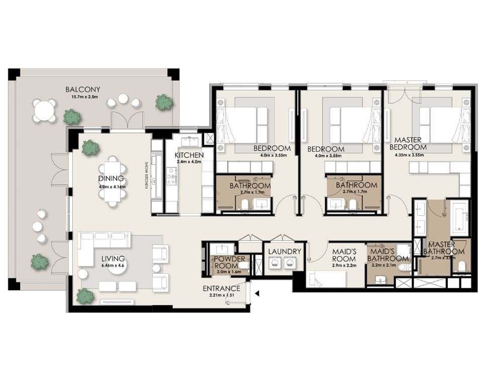3-Bedroom